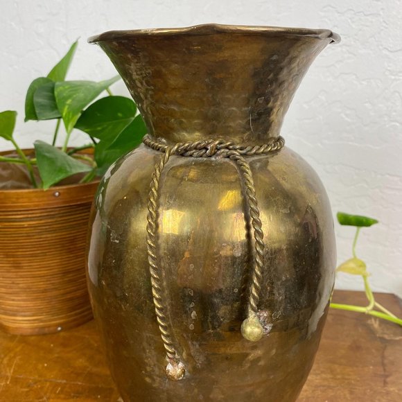 Other - Vintage Mid Century Modern Brass Pot MCM Midcentur